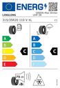 EU Tyre Label 435927