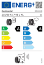 EU Tyre Label 483293