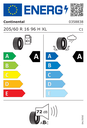 EU Tyre Label 482955