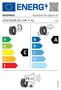 EU Tyre Label 735199