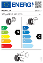 EU Tyre Label 411127