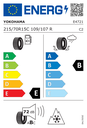 EU Tyre Label 638834