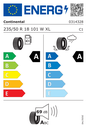 EU Tyre Label 1465160