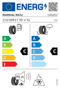 EU Tyre Label 442544