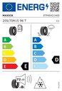 EU Tyre Label 1989008