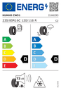 EU Tyre Label 451503