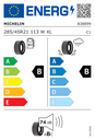 EU Tyre Label 412380